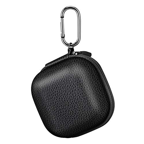 Fintie Powerbeats Pro 2019 Case, Hard EVA Shockproof Portable Full Protective Cover Carrying Bag with Keychain for Powerbeats Pro Wireless Earphones (Black)