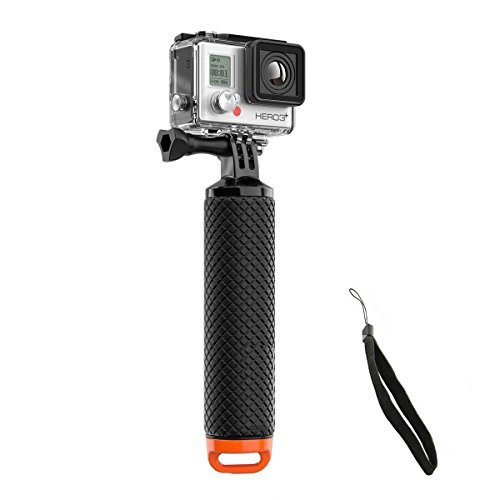 Mystery Waterproof GoPro Handheld Underwater Sport Selfie Stick Monopod Pole Floating Hand Grip (Handle Grip) Diving Handle Tripod Mount for GoPro HD Hero SJCAM AKASO Geekpro Xiaomi Yi Action Cameras