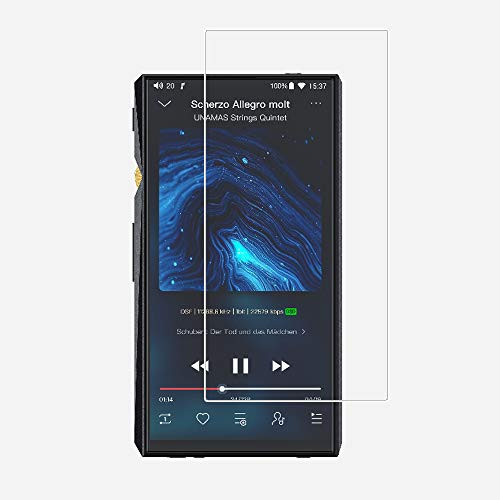 Zshion Screen Protector for Fiio M11 Pro,9H Hardness Tempered Glass Screen Protector for Fiio M11 Pro with Anti-Fingerprint Bubble-Free Crystal Clear