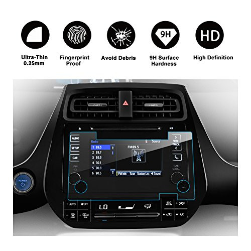 RUIYA 2016 Prius 7-Inch in-Dash Screen Protector, HD Clear Tempered Glass Car Navigation Screen Protective Film RUIYA 2016 Prius 7-Inch in-Dash Screen Protector, HD Clear Tempered Glass Car Navigation Screen Protective Film