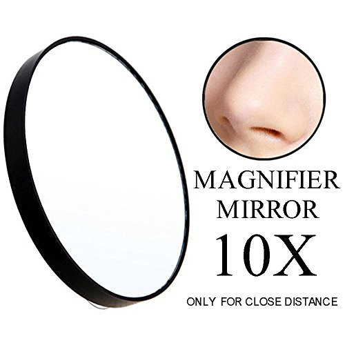 TTSAM 10X Makeup Mirror Magnifying Glass Cosmetics Mirror with Suction Cups For Shaving Makeup (3.15-inch in diameter) TTSAM 10X Makeup Mirror Magnifying Glass Cosmetics Mirror with Suction Cups For Shaving Makeup (3.15-inch in diameter)
