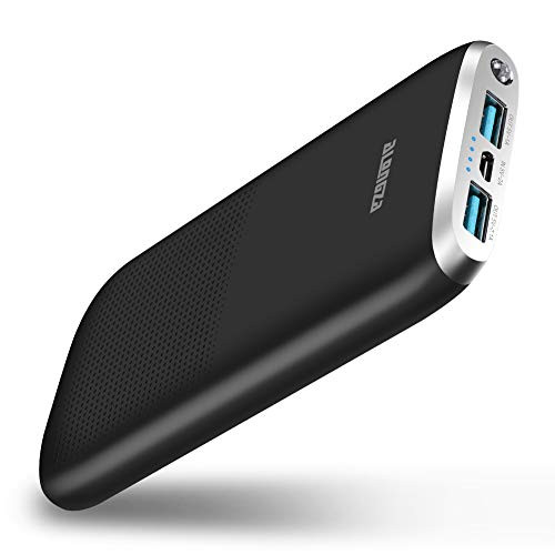 Power Bank 10000mAh Portable Charger Battery Backup for Cell Phones External Battery Charger Power Packs Compatible with iPhone iPad Galaxy Smartphones Tablet