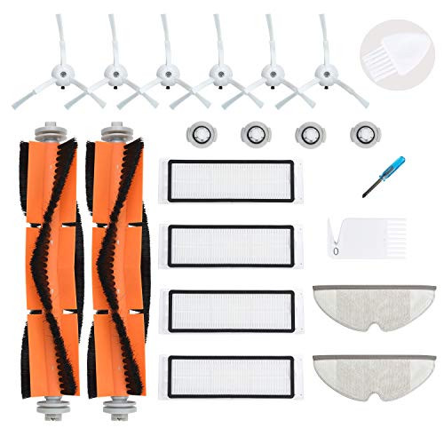 LOVECO Replacement Parts Kit Compatible for Xiaomi Mijia Roborock S5 S6 S50 S51 S55 Xiaowa Series E20 E25 E35 Sweeping and Mopping Robotic