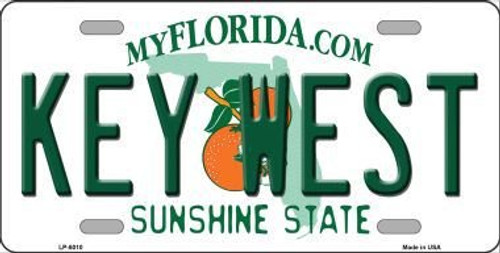 Smart Blonde LP-6010 Key West Florida Novelty Metal License Plate Smart Blonde LP-6010 Key West Florida Novelty Metal License Plate