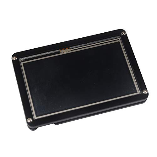 Black Acrylic Nextion Case Enclosure for Nextion Enhanced 4.3 inch HMI Resistive Touch Screen LCD Display Module NX4827K043 Wishiot