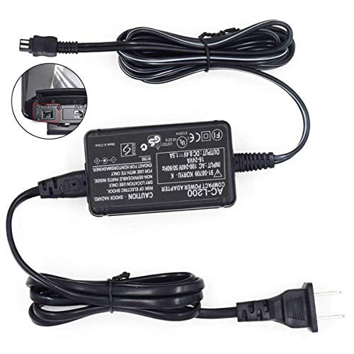 AC-L200 AC Power Adapter Charger for Sony Handycam DCR-SX40, DCR-SX41,DCR-SX44,DCR- SX45,DCR-SX60,DCR-SX63,DCR-SX65,SX83,SX85,DCR-SR42,DCR-SR45,DCR-SR46,DCR-SR47,DCR-SR68 AC-L200 AC Power Adapter Charger for Sony Handycam DCR-SX40, DCR-SX41,DCR-SX44,DCR- SX45,DCR-SX60,DCR-SX63,DCR-SX65,SX83,SX85,DCR-SR42,DCR-SR45,DCR-SR46,DCR-SR47,DCR-SR68