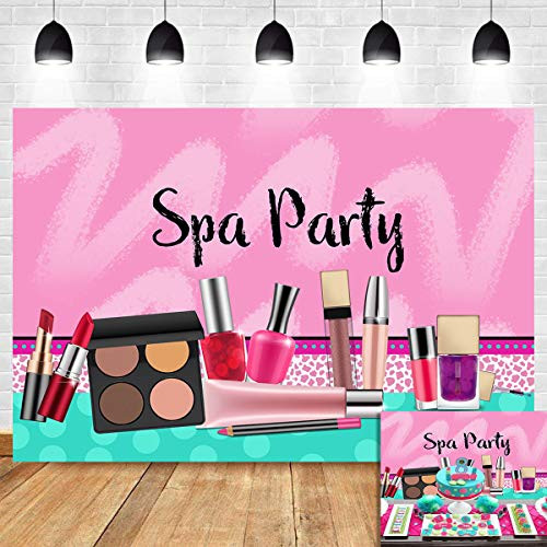 Sweet Pink Photography Backdrop Girls Spa Day Party Vinyl Princess Sweet 16 Birthday Decorations Makeup Favors Polka Dots Photo Background 5x3ft Photo Booth Studio Props Baby Shower Cake Table Banner Sweet Pink Photography Backdrop Girls Spa Day Party Vinyl Princess Sweet 16 Birthday Decorations Makeup Favors Polka Dots Photo Background 5x3ft Photo Booth Studio Props Baby Shower Cake Table Banner