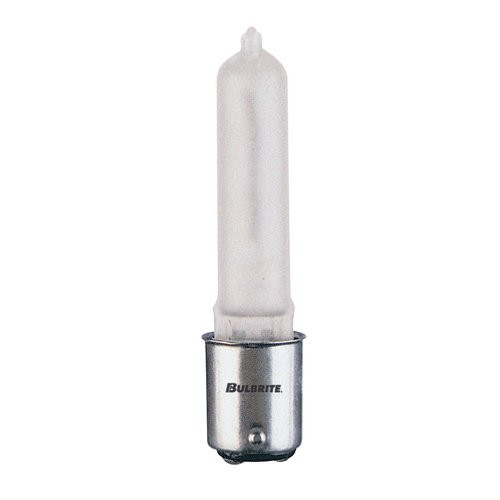 Bulbrite Q150FR/DC 120-Volt Halogen JD Type DC Base Bulb, Frosted, 150-Watt