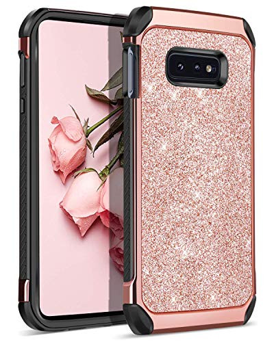 BENTOBEN for Galaxy S10e Case (2019), S10e Case, Shockproof Dual Layer Glow in the Dark Noctilucent Hybrid Slim Hard PC Soft Bumper Phone Cases Cover for Samsung Galaxy S10e 5.8inch, Mandala in Galaxy