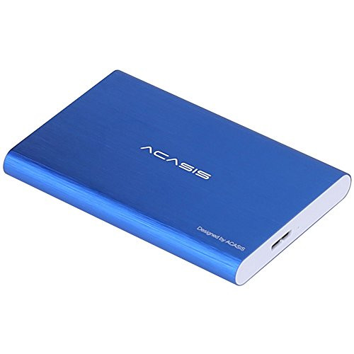 80GB Portable External Hard Drive USB3.0 Hard Disk 2.5" HDD Storage Devices Desktop Laptop (Black)