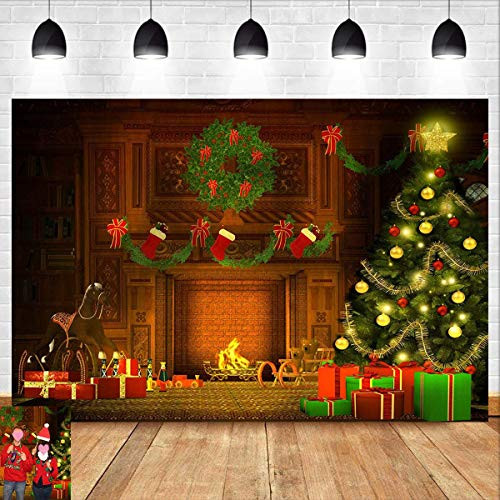 Cartoon Fireplace Christmas Tree Sparkle Photo Background Gift Xmas Stocking Photography Backdrop Winter New Year Photo Booths Studio Props 7x5ft Vinyl Children Birthday Party Banner Supplies Cartoon Fireplace Christmas Tree Sparkle Photo Background Gift Xmas Stocking Photography Backdrop Winter New Year Photo Booths Studio Props 7x5ft Vinyl Children Birthday Party Banner Supplies