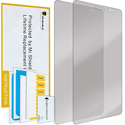 Mr Shield For Huawei Mate 8 Privacy [Anti Spy] Screen Protector [2-PACK] with Lifetime Replacement Warranty