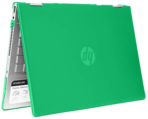 mCover Hard Shell Case for 14" HP Pavilion X360 14-CDxxxx / 14-DDxxxx Series Convertible 2-in-1 laptops (Green)