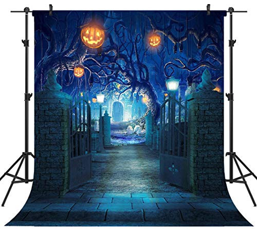 OUYIDA 10X10FT Halloween Theme Pictorial Cloth Customized Photography Backdrop Background Studio Prop TP263C