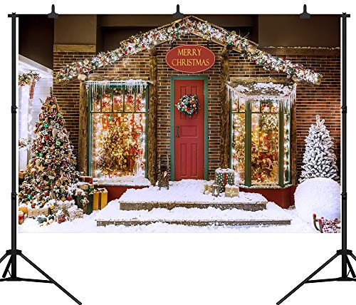 DePhoto 9X6FT Christmas Backdrop Gift Toys Colorful Christmas Tree Decoration Photography Seamless Vinyl Photo Background Party Banner Studio Prop PGT476B DePhoto 9X6FT Christmas Backdrop Gift Toys Colorful Christmas Tree Decoration Photography Seamless Vinyl Photo Background Party Banner Studio Prop PGT476B