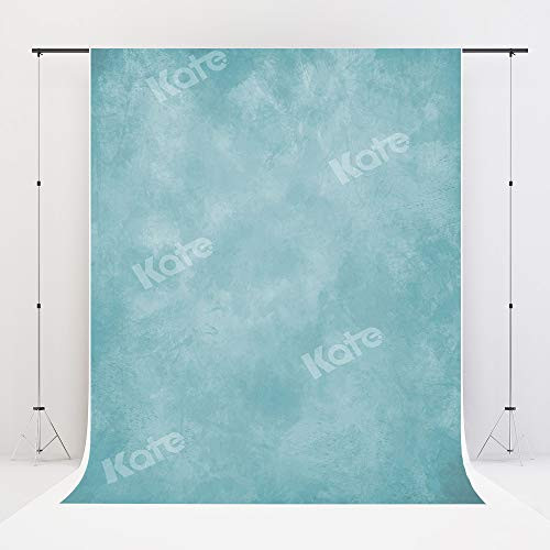 Kate 5x7ft/1.5m(W) x2.2m(H) Light Blue Backdrop Abstract Backdrop Photography Portrait Backgrounds Video Studio Backdrop