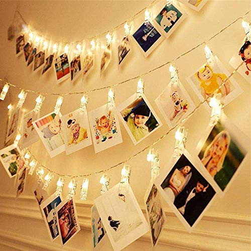 Dopheuor Photo Clip String Lights LED Fairy Clip String Lights Hanging Photo Pictures Battery Operated for Gifts Patio Christmas Bedroom Wedding Birthday Party Halloween Festival Decor (no Battery) Dopheuor Photo Clip String Lights LED Fairy Clip String Lights Hanging Photo Pictures Battery Operated for Gifts Patio Christmas Bedroom Wedding Birthday Party Halloween Festival Decor (no Battery)