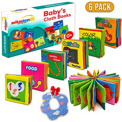 Baby Toys 6 12 Mounths , Baby Boy Toys Book & Baby Girl Toy Book, Infant Toy 0 6 Months Book, Baby Book Toy & Cloth Books For Babies , Crinkle Books For Infants, Baby Books First Year Touch And Feel,