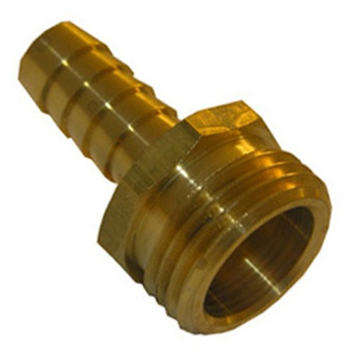 LASCO 15-1593 5/8-Inch Barb by 3/4-Inch Male Garden Hose Repair Coupling