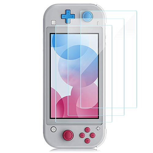 Screen Protector Tempered Glass Compatible for Nintendo Switch Lite 2019 (3 Pack), Findway HD Clear Anti-Fingerprint & Bubble-Free Screen Film for Nintendo Switch Lite