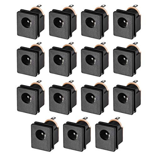 uxcell DC-015 5.5mmx2.1mm DC Power Jack Socket 3 Pin Female Panel Mount Connector 10pcs uxcell DC-015 5.5mmx2.1mm DC Power Jack Socket 3 Pin Female Panel Mount Connector 10pcs