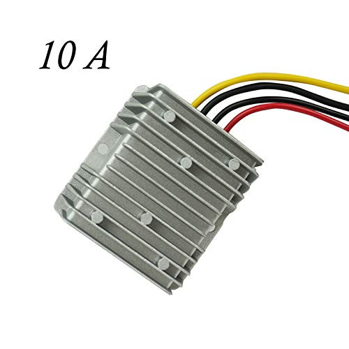 Proshopping DC Converter Regulator, 12V Step Up to 24V 10A 240W Voltage Booster, DC/DC Power Supply Module Boost Transformer, Waterproof - for Car Truck Vehicle Boat Proshopping DC Converter Regulator, 12V Step Up to 24V 10A 240W Voltage Booster, DC/DC Power Supply Module Boost Transformer, Waterproof - for Car Truck Vehicle Boat