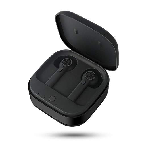 True Wireless Earbuds CRSCN Bluetooth 5.0 Headphones Sports in-Ear Earphones with Charging Case Sweat-Proof 70H Playtime TWS Stereo Headset Built-in Mic Binaural Calls