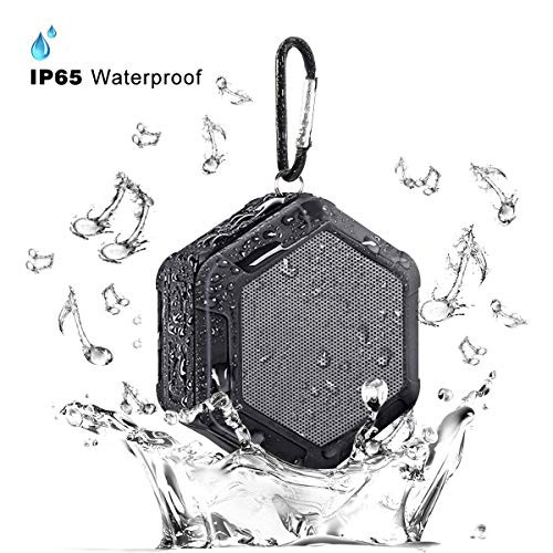 By-Heart Portable Bluetooth Speaker, Outdoor Waterproof Speakers, Mini Shower Travel Speaker, Wireless Built-in Mic, Rich Bass, TF/SD Card Support, Compatible with iPhone, Android, Suitable for Sports