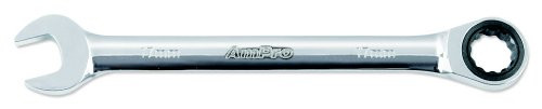 AMPRO T41416 16-Millimeter Geared Ratcheting Wrench