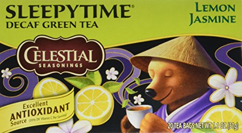 Celestial Seasonings Sleepytime Decaf Lemon Jas Green Tea Bags - 20 ct Celestial Seasonings Sleepytime Decaf Lemon Jas Green Tea Bags - 20 ct