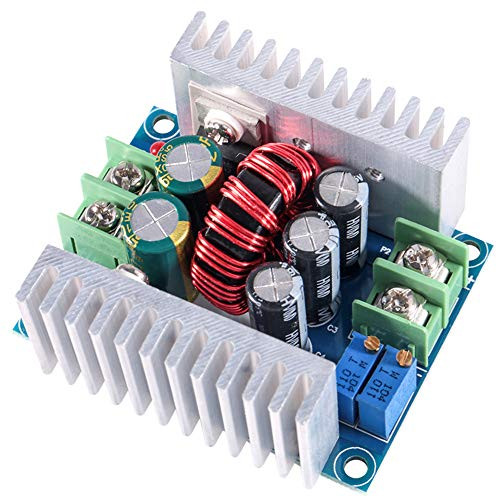Aceirmc Constant Current CC CV Buck Converter Module DC 6-40V to 1.2-36V 20A 300W Adjustable Step Down Voltage Regulator Power Supply Module with Short Circuit Protection Function