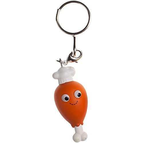 Kidrobot Drumstick Dan: ~2" Yummy World Red Carpet Micro-Figural Keychain [Rare]
