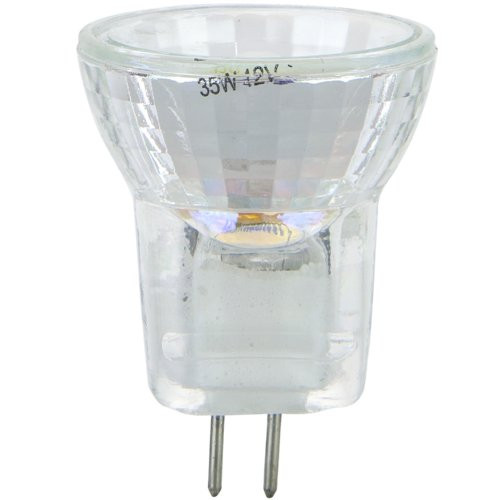 Sunlite 35MR8/CG/FL/12V 35-Watt Halogen MR8 G4 Based Mini Reflector Bulb, Cover Guard