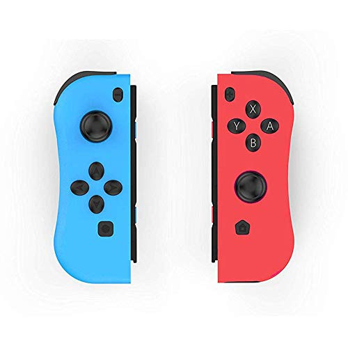 BESTSELLER2888 Joy Con (L/R) Controller Replacement for NS - Joy Pad Controllers for Nintendo Switch, Left and Right Controllers (Red/Blue)