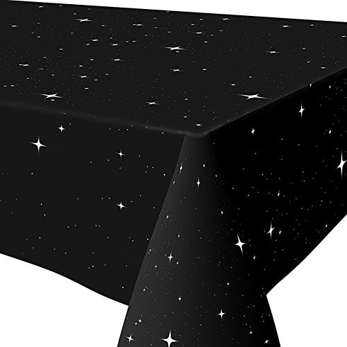 Blue Orchards Space Party Tablecovers (4), Galaxy Table Settings, School Functions and Fundraisers, Star Wars Parties