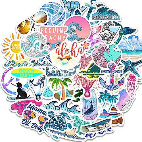 VSCO Stickers for Hydro Water Bottles Flask, VSCO Girl Essential Stuff, Waterproof, Aesthetic, Trendy Suitable for Photo Sharing