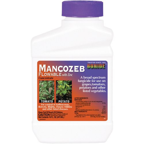 Bonide (BND862) - Fungal Disease Control, Mancozeb Flowable with Zinc Fungicide Concentrate (16 oz.)