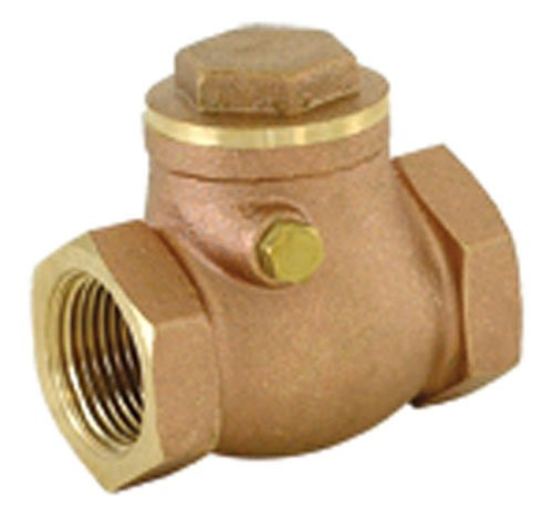 EZ-FLO 20423LF Brass Swing Check Valve