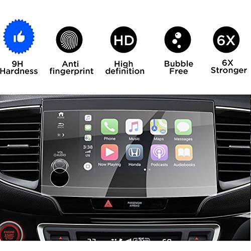 Wonderfulhz Screen Protector Compatible with 2020 Honda Pilot Passport 8 Inch Touch Screen - Anti Glare Scratch,Shock-Resistant, Navigation Protection Accessories Premium Tempered Glass