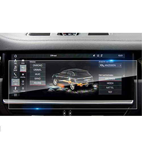 ZFM Screen Protector Compatible with 2019 2020 Porsche Cayenne 12.3 Inch Touch Screen,Anti Glare Scratch,Shock-Resistant, Navigation Protection Accessories Premium Tempered Glass