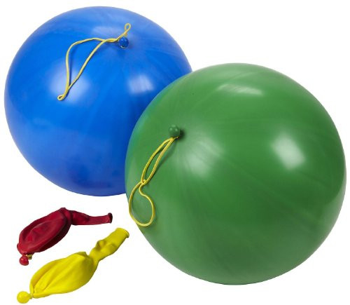 amscan Punch Latex Balloons - 4 ct