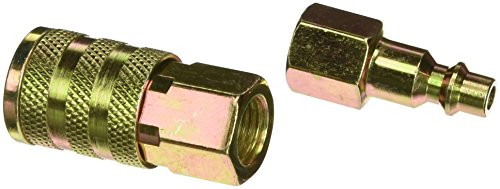 BOSTITCH IHKIT-14F Industrial 1/4-Inch Series Hose Coupler Kit with 1/4-Inch NPT Thread