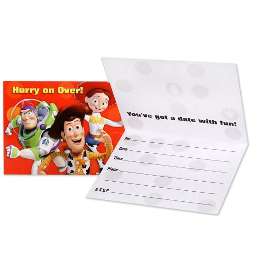 Hallmark Toy Story 3 Invitations - 8 ct