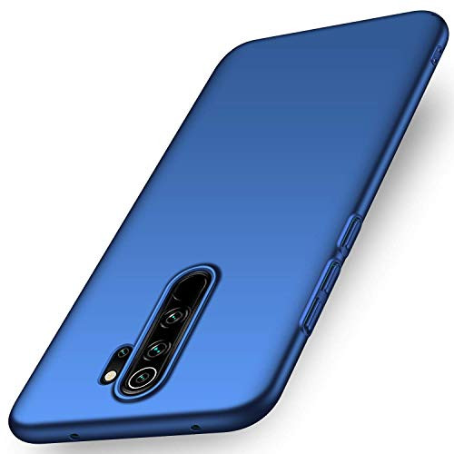 Toppix Case for Xiaomi Redmi Note 8 Pro, Hard PC Backcover [Anti-Scratch] [Ultra-Light] Slim Shell Protective Cover for Xiaomi Redmi Note 8 Pro (Blue)