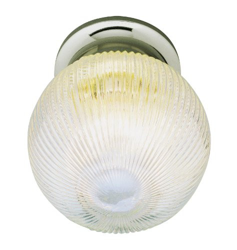 Trans Globe Lighting 3632 PB Basics Flush Mount Ceiling Light Fixture, Polished Brass