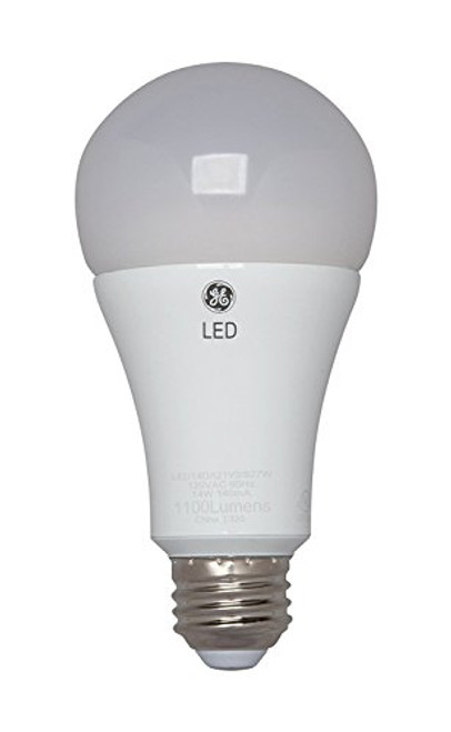 GE Lighting 22711 LED 16-watt (100-watt replacement), 1600-Lumen A21 Bulb with Medium Base, Soft White (1 Pack) GE Lighting 22711 LED 16-watt (100-watt replacement), 1600-Lumen A21 Bulb with Medium Base, Soft White (1 Pack)
