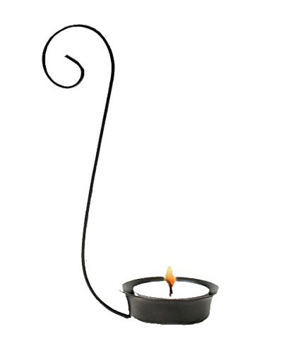 Mason Jar Tea Light Candle Holder - Quart Jar Size