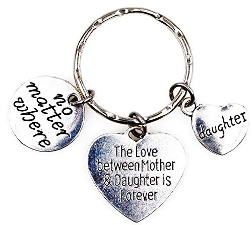It's All About...You! The Love Between Mother and Daughter is Forever No Matter Where Daughter Keychain 6K It's All About...You! The Love Between Mother and Daughter is Forever No Matter Where Daughter Keychain 6K