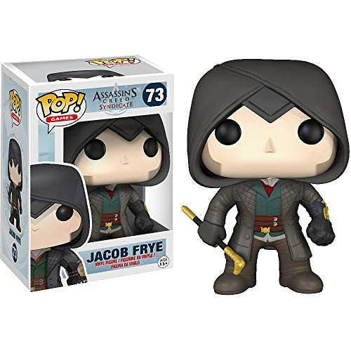 Funko Jacob Frye: Assassin's Creed Syndicate x POP! Games Vinyl Figure & 1 POP! Compatible PET Plastic Graphical Protector Bundle [#073 / 07254 - B]