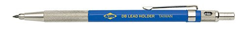 Alvin, DB, Mechanical Pencil Lead Holder, Holds 2mm Leads - Rugged Plastic Barrel